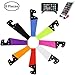 8 pcs Universal im Taschenformat Colorful tragbar Faltbare V Modell Handy Halterung, Desktop-Ständer Halterung für iPads, Tablets, Reader, Handys, Kindle, Mehrfarbig, 8 Stück