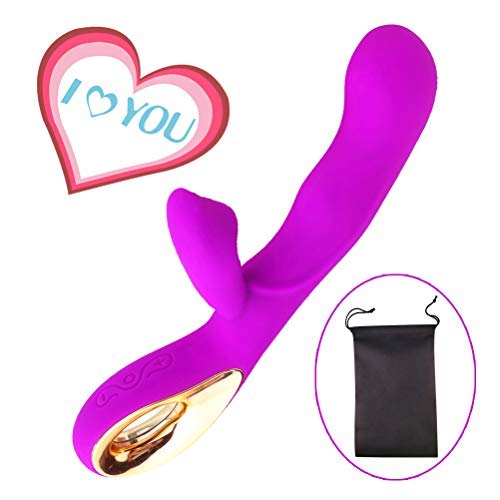Dual Motor Cordless Wand Massager with Speed USB Rechargeable Strong Power Waterproof Frequency