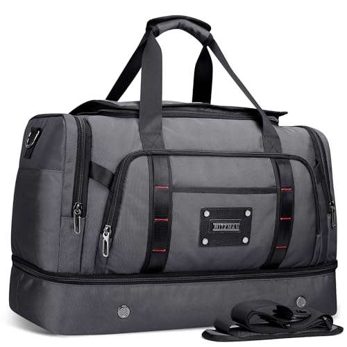 Sac de voyage pour homme 55L résoud le problème des chaussures sales en avion