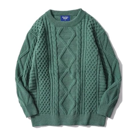 Aelfric Eden Oversized Cable Knit Sweater Cover