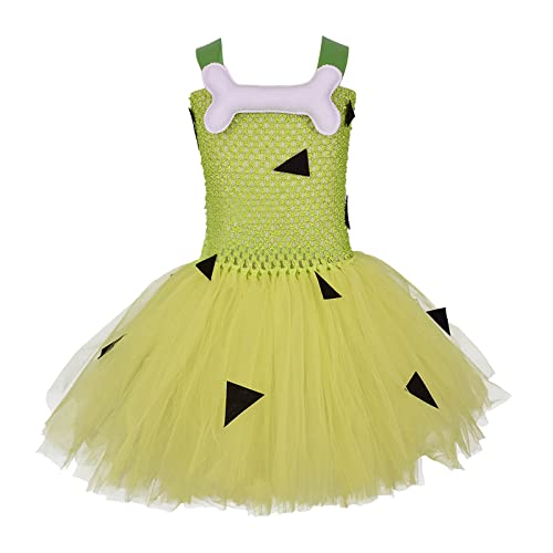 Flor Meninas Lantejoulas Renda Tule Criança Crianças Meninas Infantil Dia das Bruxas Osso de Cachorr