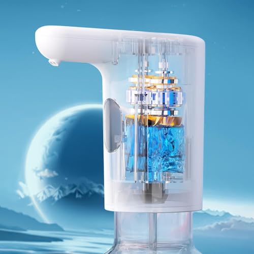 Bomba eléctrica de agua recargable USB con 4 velocidades para garrafas 7