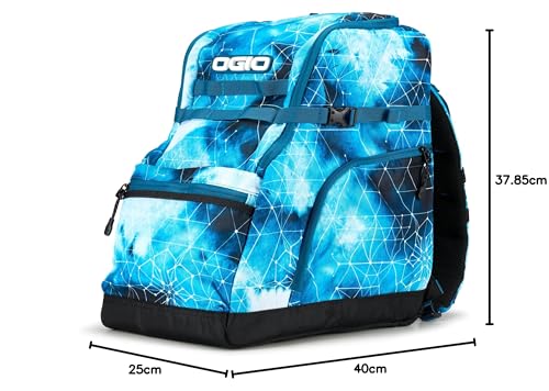 Bolsa para botas de esquí OGIO Emvency con diseño de copo de nieve 6