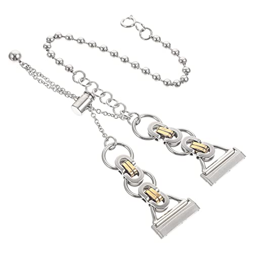 Pulsera de metal inoxidable KOMBIUDA correa de repuesto fashionable de cadena para reloj Sense