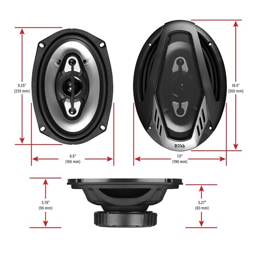 Boss Audio Systems NX694 Onyx Series 6 X 9 Inch Car Door Speakers thumb #6
