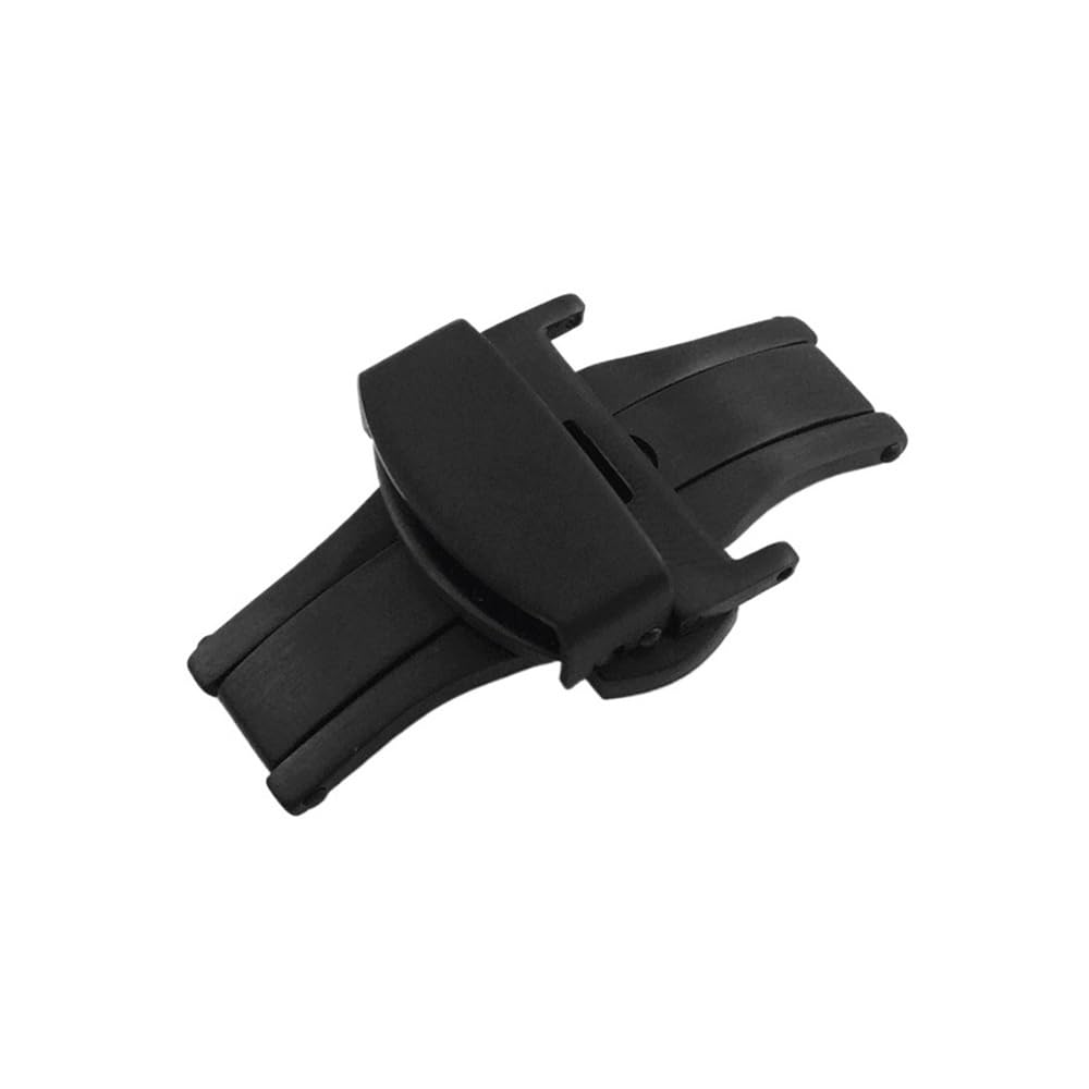 Boucle Papillon en Acier Inoxydable, Bouton Poli Mat, Boucles de Bracelet de Montre 16/18/20/22mm, Accessoires de Fermoir