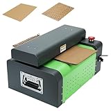 BESTXH Kartonzerkleinerer, Wellpapp-Schneidemaschine, 3 M/Min – Verwandelt Karton In Verpackungsmaterial, FüR Lagerhallen Und Verpackungsbetriebe,Grün,Cutting Width 325mm
