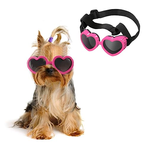Lunettes de soleil pour chien avec sangle pour protéger ses yeux - 2