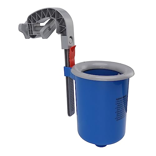 aqxreight Skimmer DE DE Piscine Hors Sol Bleu Mural Skimmer Automatique pour Le Nettoyage DE LA Piscine