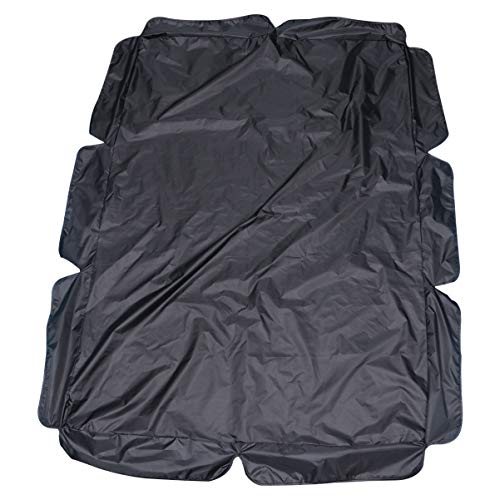 Happyyami Swing Cover Dust Cover Chairs Outdoor Bamboo Fountain Outdoor Swing Dust Protector Furniture Covers for Outdoor Seating Waterproof Cover Garden Chair Shade Dust Sun Visor