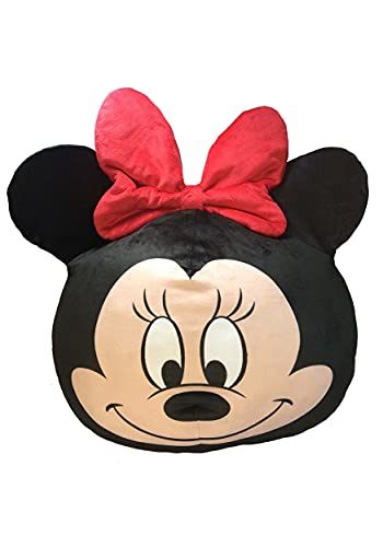 Northwest Disney's Minnie Mouse, 'Minnie Clouds' 3D Ultra Stretch Pillow, 11' Round, Multi Color