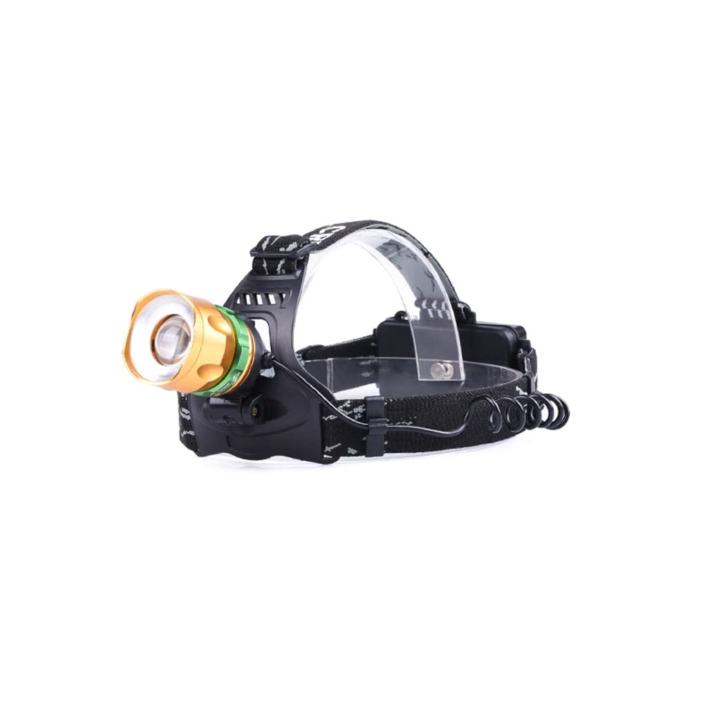 OYYMTE Headlamp Strong Light Miner's Lamp Night Fishing Charging Long-Range Flashlight Rice Head-Mounted