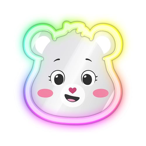 Care Bears Décoration murale néon avec éclairage d'ambiance multicolore – Lumière LED alimentée par USB pour décoration de chambre d'enfant –...