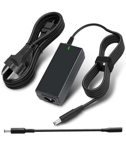 Cluvox Cargador 65W 45W Portátil, Compatible con DELL AC Adaptador Alimentación para DELL Inspiron 11 13 14 15 17 3000 5000 7000 3505 3511 3793 5558 5559 5593 5567 5570 Latitude 3510 3410 3520 3420
