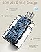 2 in 1 for Samsung Watch Charger, 25W USB C Fast Charger Compatible with Galaxy Watch 8/8 Classic/Ultra/7/6/6 Classic/5 Pro/5/4/4 classic/3/Active2/FE & Galaxy S25/S24/S23/S22/21/20 & for iPhone 16/15