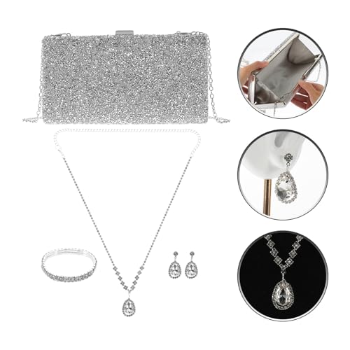 Conjunto de joyas de fiesta para solucionar tu look de invitada 6