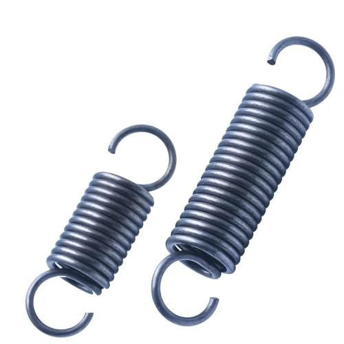 Resorte de extensión de 25mm con longitud de 120mm en acero resistente 6