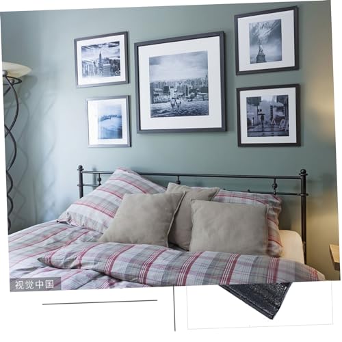 Image of 24Pcs Thickened Iron Picture Frame Hooks Invisible Hanging Hardware Kit for Home and Office Wall Decoration