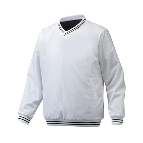 MIZUNO(ミズノ) ジャケット Vネック ジャケット メンズ レディース ブ 12JE6V02 ベースボール アウター 吸汗速乾