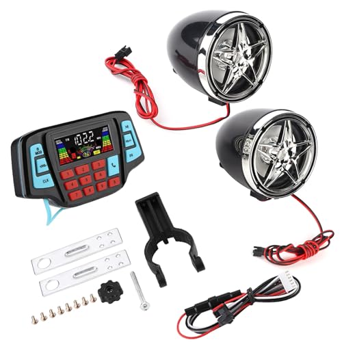 Parlante para manubrio de motocicleta con reproductor MP3