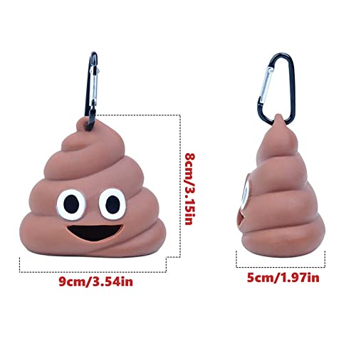 Haustier Müllsack Spender Haustier Poop Hundekotbeutel Halter Auslaufsichere Kotbeutelspender Hundekot Tasche Spender Hundekotbeutelspender Hundehaufen Kotbeutel Tragbarer Müllsack Spenders 2 Stücke