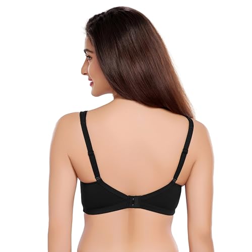 Image of juliet Women's Non Padded Solid Minimizer Bra Grey Rose