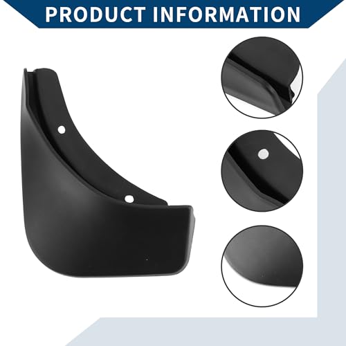 Image of Mud Flaps Splash Guards W /Mount Accessories for Mercedes Benz B Class B200 2020-2022 Front and Rear Mud Guards 1 Set