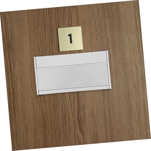 Identification de cubicles en aluminium avec plaque interchangeable - 5