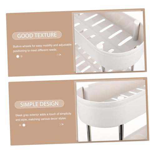 PRETYZOOM Carrinho De Armazenamento De Rolamento Suporte Para Carrinho De Armazenamento Carrinho De