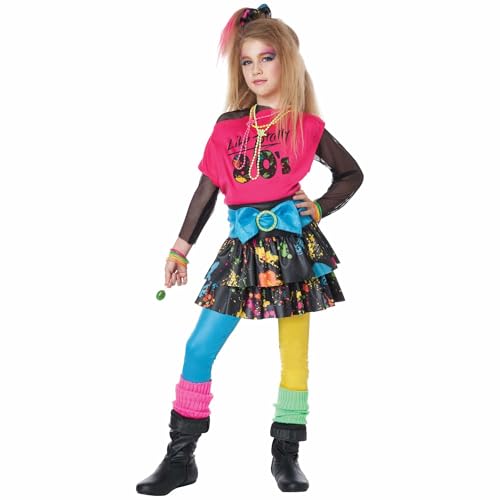 Disfraz infantil estilo años 80 talla L