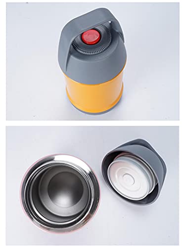 Gestoofde beker Slobby vacuüm stoven pot roestvrij staal vacuüm mok groothandel draagbare stoven beker bento box groen - Image 4