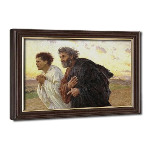 Impression sur toile disciples Peter John courant tombe décoration murale bureau
