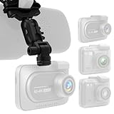 iSaddle Rearview Mirror Mount for Rove R2-4K, R2-4K PRO, R2-4K Dual, Stealth 4K, Stealth 4K PRO, Insignia NS-DCDCHH2, 360 J501 Dash Cam Mount Holder for Rove R2 [Never Fall Down from Windshield]