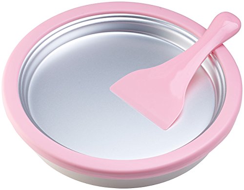 TokioKitchenWare Eisplatte: Eis-Teppanyaki-Platte zum Zubereiten von Ice Cream Rolls aus Speiseeis (Teppanyaki Eismaschine, Rolleis-Platte, Roll Maschine Zuhause) – Bild 5