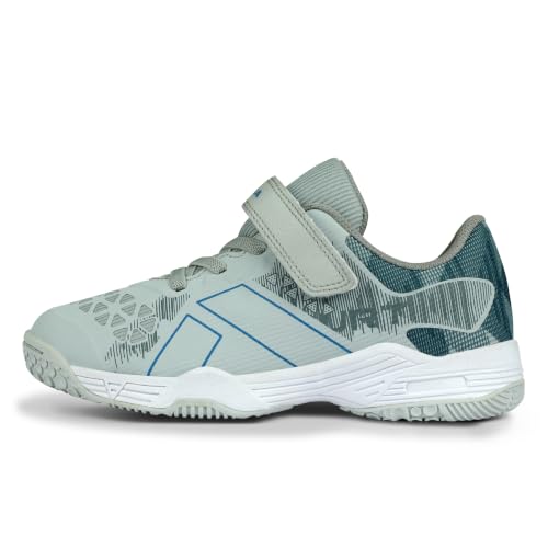 Image of Nivia Hy-Court 3.0 Kids Indoor Court Shoes, Lightweight Non-Marking Badminton Shoes with Cushioned Comfort & Durable Grip for Juniors