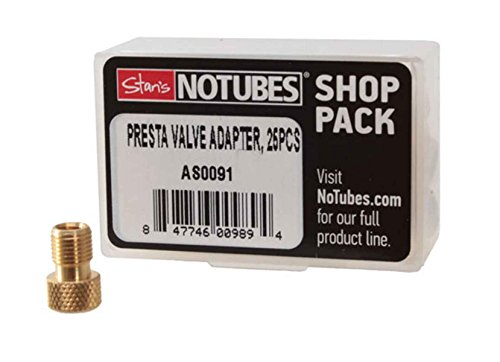 Adaptateur valve Presta noir NoTubes : roulez l'esprit libre sans panne