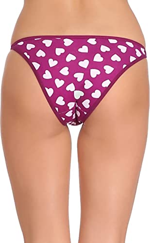 Image of FIMS - Fashion is my style Women's Cotton Hipsters Panties for Women, Soft Stretchable Cotton Fabric, Non-Padded, Multi-Color Panties, See Main Image to Check Nos of Panties You Will Get.