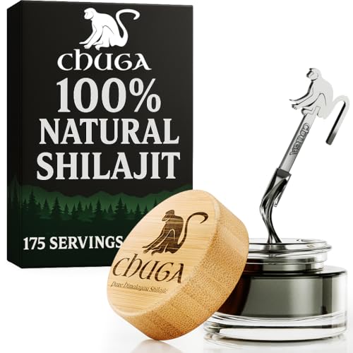 Chuga Pure Himalayan Shilajit for Men & Women | Organic Shilajit Harvested 16,000 Feet | Lab Tested...