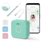 【公式】お知らせボタン付き！MIXI「みてねみまもりGPS」バッテリー2000ｍAh 子供向けGPS 日本PTA推薦商品 迷子防止の小型GPS ストラップ・充電ケーブル付き (グリーン（MG04）)