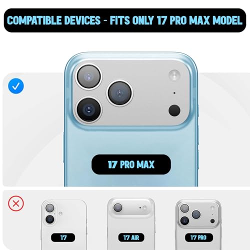 Image of Kratos Soft Silicone Case Cover Compatible with iPhone 17 Pro Max - Everyday Comfort Protection, Wireless Magnetic Charging Case with Raised Edge Camera & Screen Protection, Shock-Resistant Design