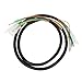 Tissting Electric Scooter Motor Wire Harness - 2.5mm Copper Core Cable for 10in Hub Motor 1200W, Universal E-Scooter Replacement Part, High Sensitivity & Easy Installation