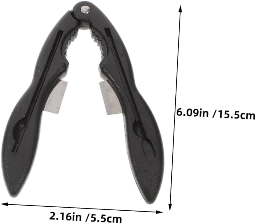 2Sets Portable Stainless Steel Crab Tools Set with Crackers Forks Picks Detachable Seafood Utensils for Family Gatherings Picnics and Parties Black