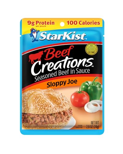 StarKist Beef Creations Sloppy Joe, 2.6 oz pouch