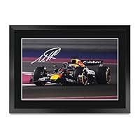Gesigneerde foto Max Verstappen in zijn Red Bull - Dit is Echt