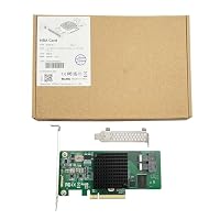 Broadcom 12G Internal PCI-E SAS/SATA HBA Controller Card, Kompatibel für SAS 9300-8I – Ansicht 6