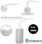 Watering Bottle 500ML with Leak-Proof O-Ring for Indoor Plants Succulent Cactus Plastic Squeeze Water Can Long Nozzle Bend Mouth Waterer Bonsai Terrarium Orchids Seedling Lab Wash Label Tattoo Device