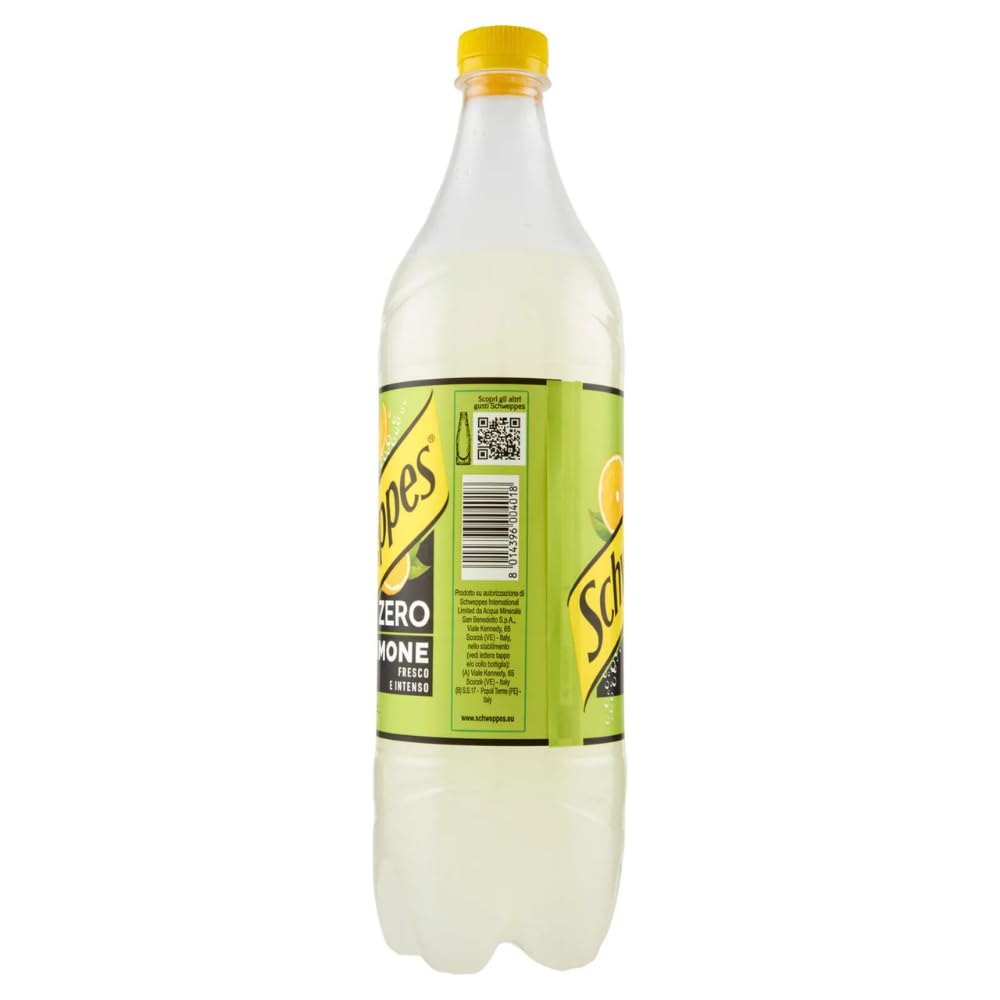 Italian Gourmet Getränke Set 6×1 L – Zitronen-Erfrischungsgetränk Zero Zucker, frisch & intensiv, ideal gekühlt genießen, Lemon drink soda + Italian Gourmet Polpa