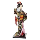 AOKWAWALIY Decoración De Hoteles Muñecas Geishas Japonesas Muñeca Popular Japonesa Estatuillas De Muñecas Japonesas Decoraciones De Fiesta Japonesas Estilo Japones Muñeca China Oficina Resina