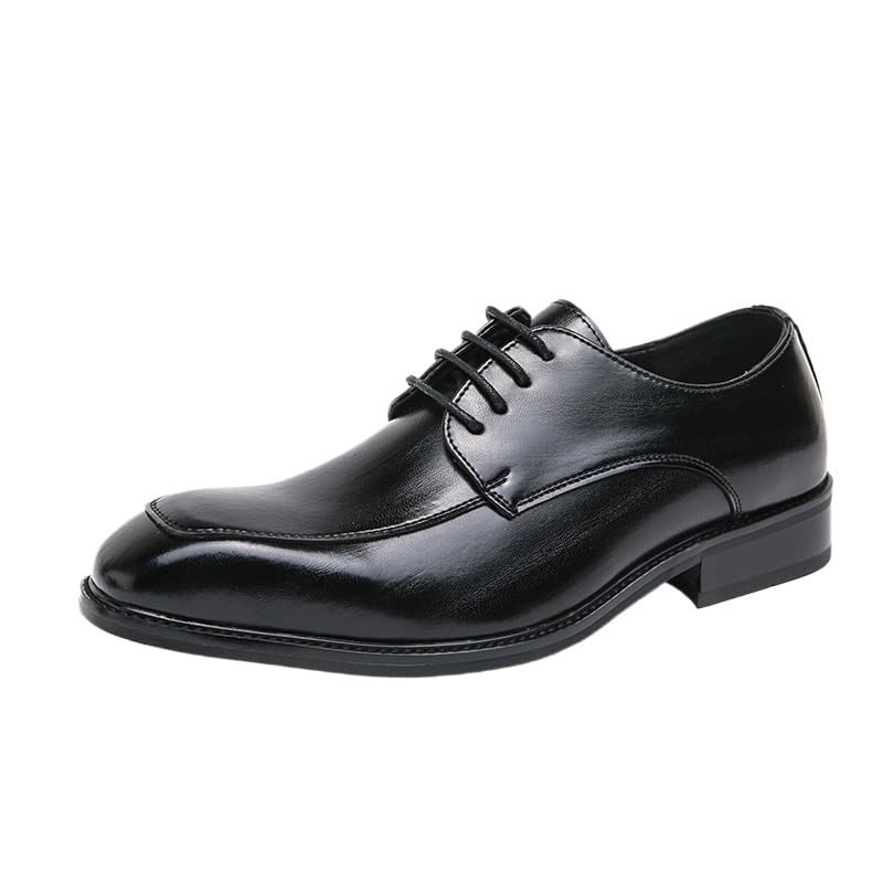 Breathable Lace-up Formal & Casual Flats Business Work Office Driving Sneakers Comfortable Social Shoes for Men