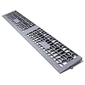 Ruedamann Modular Threshold Ramps, 1" Rise Plastic Wheelchair Ramps, 3000LBS Capacity, Mobility Door Ramps for Home Steps, Detachable Entry Ramps, Non-Slip Curb Ramps for Scooters, Cars, 2 PCS